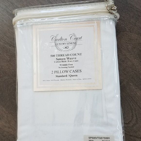 Carlton Court 2 Pillowcases - Picture 1 of 1